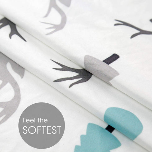 Set 2 Pack, Stretchy Ultra Soft Fitted Bassinet Sheet Breathable and Universal Fitted for Rectangle, Oval, Hourglass