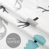 Set 2 Pack, Stretchy Ultra Soft Fitted Bassinet Sheet Breathable and Universal Fitted for Rectangle, Oval, Hourglass