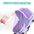 (2 Pack) Pack Durable Baby Mosquito Net - Perfect Bug Net for Strollers, Bassinets, Cradles, Playards, N Plays
