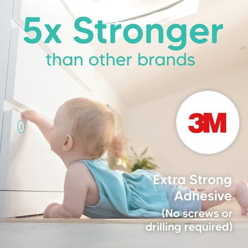 Replacement Spare Keys (x2) for AYCORN Child & Baby Safety Proof Magnetic Cupboard Locks, Extra Value Twin Pack