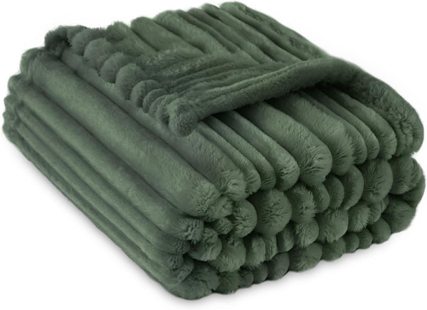 HOMRITAR Baby Fleece Blanket 30x40 Inches - Soft Fluffy Plush Swaddle for