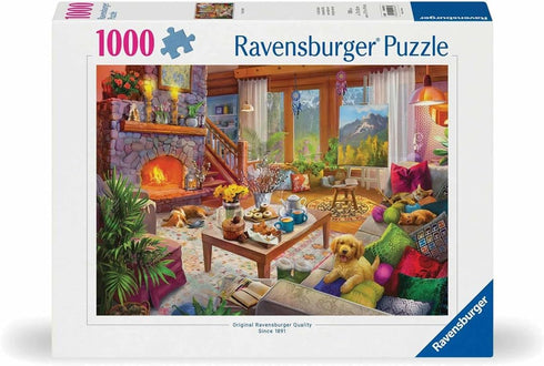Cozy 1000 12000293 Ravensburger Cabin Piece Jigsaw Puzzle for Adults - - Handcrafted Tooling, Made in Germany, Every
