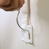 Qdos Safety Zero-Screw Furniture Anti-Tip Kit, White, Holds up to 200 lbs in Drywall, Easy Installation with Adhesive