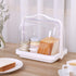 Luxshiny Handheld Bottle Organizer with Lid Large Transparent Storage Box for Milk Bottles Pacifiers and Dishes