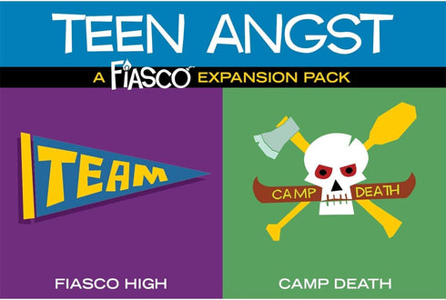 Bully Pulpit Games Fiasco Expansion Pack: Teen Angst