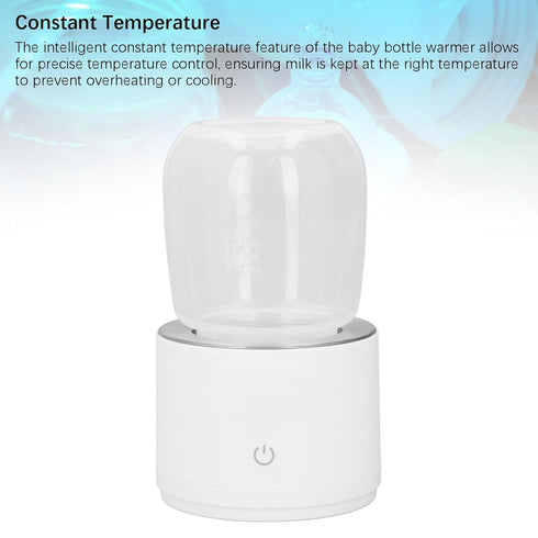 Hamwesh 3 6 Portable Baby Bottle Warmer, Fast Heating Cordless Rechargeable for Breast Milk and Travel with Temperature