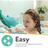 Nuby Bathtub Safety Spout Guard, Compatible with Most Standard Faucets, Bath Toys - Dolphin