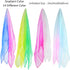 Tayfremn 28pcs 24 24 Inches,14 Dance Scarves Square Juggling Silk Play Movement Scarves Magic Tricks Performance Props