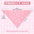 5 Pack Adult Drool Bandana Bibs Soft Large Absorbent Bibs for Special Needs Waterproof, Kids, Men Women (Cute Pattern)