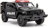 BDTCTK 1/36 Scale JLTV Armored Car Police Model, Zinc Alloy Die-Cast Pull Back Vehicle for Kids