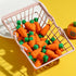 Abaodam 50 Pcs Mini Carrot Erasers Miniature Vegetables for Kids Easter Party Favors