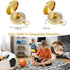 Aubric 4pcs Pack Kids Pirate Telescope & Compass Toy Kits Plastic Collapsible Handheld Retro Telescope Spyglass