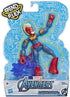 6-Inch Avengers Marvel Bend and Flex Action Figure Toy, Flexible Captain Marvel Figure with Blast Accessory for Kids