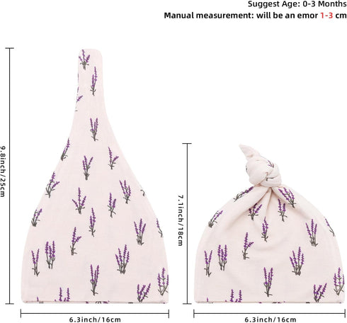 Set LifeTree Muslin Swaddle Blankets, Muslin Baby Boy Swaddle Blanket, Headband and Hat with Birth Announcement Card