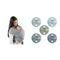 Baby Wrap Carrier and Pacifiers, Pack of 5 Bundled by Comfy Cubs