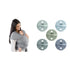 Baby Wrap Carrier and Pacifiers, Pack of 5 Bundled by Comfy Cubs