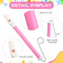 24 4 Syhood Pcs Slide Whistle for Adults Instrument Toy Plastic Metal Musical Slide Whistles for Kids Classroom Gift