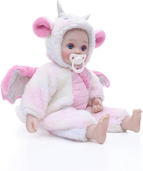 18inch 3+ Baby Dolls, Large Realistic Cute Soft Body Baby Doll Real Life Baby Dolls with Accessories for Year Old Girls