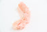 Baby Toddler Elastic Chiffon Flower Headbands, Princess Girls Hand Sewing Beads Flower Headwear (QJ11 White Pink)