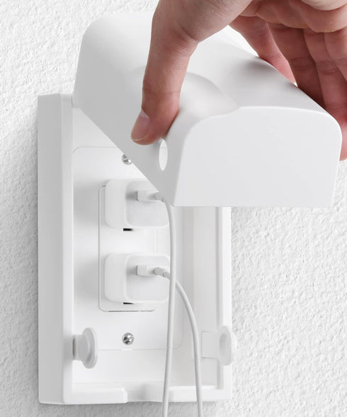 Bates Baby Safety Outlet Cover Box, Baby Proofing Plug Covers for Electrical Outlets, Child Proof Outlet Covers