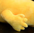 ZHONGXIN MADE Simulation Axolotl Plush Toy, 20 Soft Realistic Yellow Axolotl Fish, Unique Gift for Kids