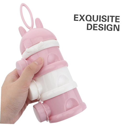 Totority Portable Milk Powder Container Food-Grade PP Material Milk Powder Case with Large Capacity for Formula Storage