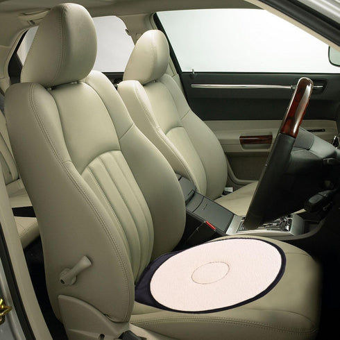 SUPVOX 360 Car Swivel Cushion Car Seat Cover Car Seat Pad Cover Car Seat Warmers Car Seat Rotation Disc Office Chair Pad Vehicle Seat Cushion Gel Sandwich Fabric Driver Pregnant Woman by SUPVOX