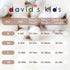 3 Pack 100% 12-18 2-Way david's kids Cotton Baby Sleep Sack Months, Soft Baby Wearable Blankets with Zipper, Comfy