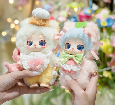 Mystery Fun 6.3IN 1PCS (1 7 Liilas Chef Kitten Series Blind Box, Adorable Collectible Toys, Hangable Doll with Unique