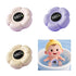 Tkidplw Babies Bath Thermometer with LED Display, Cartoon Flower Shaped Newborn Water Temp Thermometer, Tub Temperature