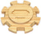 Plusvivo Mexican Train Hub Up to 8 Players, Premium Pine Wooden Hub