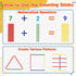 5-7 Counters Counting 3-5 6-8 4 1-100 Wooden Abacus for Kids Math Games for Kids Abacus Homeschool Toys for Boys Girls
