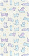 miaozhen Cotton Crib Sheets for Baby Boys Girls Soft Breathable Simple Line Cat