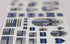 215 Decals, Graphics, Skins & Stickers 1:10 Police Blue Line Scale Sticker Sheet Remote Control R/C Car Truck Body Back