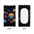 Stretch Ultra Soft Changing Pad Cover for Baby Boys Girls, Cosmic Galaxy Patterns, Fits 32" x 16" Contoured Pad