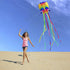 Honbo Rainbow Soft Octopus Kite for Kids and Adults, Large Kite with 200ft Flying Line for Outdoor Games