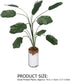Dollhouse Plants Props - 1:12 Scale Miniature Banana Tree for Dollhouse Accessories