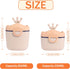 Personalized Formula Container, Portable Formula Dispenser for Baby with Carry Handle and Scoop for Travel Outdoor