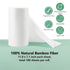 ALVABABY Diaper Liner for Baby Cloth Diapers | 11.8x7.1 Inch Natural Soft Disposable Diaper Liners | Fragrance Free,
