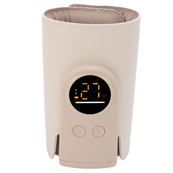 LICAEVEY Portable Bottle Warmer, Milk Bottle Heat Keeper with Fast Heating, Night Light,