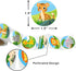 Zoo Animal Sticker Set, 200Pcs Cute Wild Animal Labels for Kids Birthday Party Favors Decor Supplies