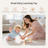 Tummy IEATFO Rain Stick Toy with Stand - Sensory Sound Training Tool for Kids, Time Musical Instrument for Infant