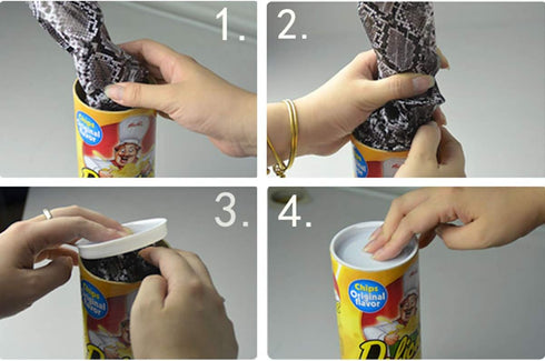 Blppldyci Potato Chip Snake Can Jump Spring Toy - Large Gag Prank Gift for April Fool Day Halloween Party
