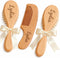 3Pcs Personalized Wooden Baby Hair Brush and Comb Bristles,Custom Newborn Soft Hair