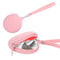 Yylaiire Pink Silicone Nipple Shield Case, Silver Nursing Cups Case, Portable Silicone Storage