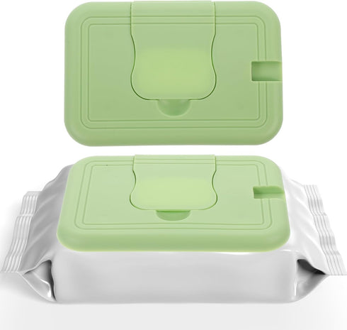 Portable Baby Wipe Heater - Newborn Diaper Wipe Warmer (Green)