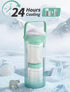 22oz 2pcs 24 Xaproo Stainless Steel Breast Milk Cooler Bottle, Large Capacity Portable Breastmilk Chiller with Storage