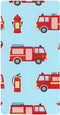 CZXW Fire Trucks Pattern Crib Sheets Fitted 52" x 28" Natural Cotton Soft