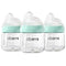 Oberni Baby Bottles with Slow Off-Centered Nipple for 0+ Months, Anti Colic