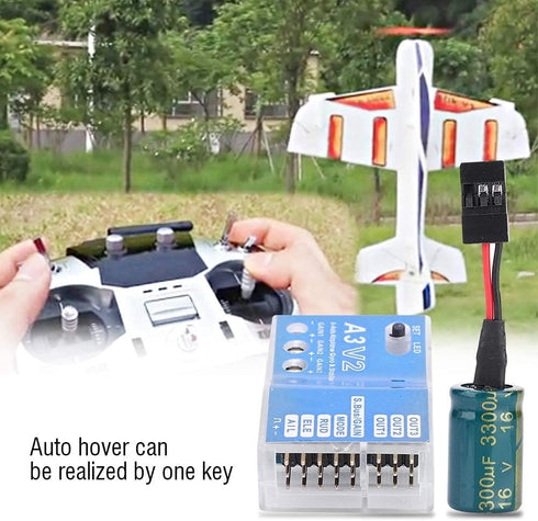 F50A 3 A3 V2 Jadeshay RC Flight Controller, Axle Gyro Flight Controller System, One Key Auto Hover, Multi Mode, HV